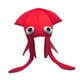 thumbnail image 1 of Sombrero de calamar, juguete para la cabeza, divertido sombrero de fiesta para juegos de rol, presentaciones en , vacaciones rosa, 1 of 8