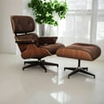 thumbnail image 2 of East Lounge Chair II and ottoman - Chocolate/Walnut Color, 2 of 2