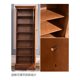 thumbnail image 4 of Armario de entrada de madera maciza, armario de almacenamiento con espejo estrecho alto con puerta, bolsa para balcón, porche, zapatos, 4 of 4