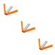 thumbnail image 1 of Afilador de Doble Cara Bearachild Portátil Plegable Piedra de Afilar Color Naranja Negro, 1 of 6