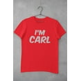 thumbnail image 5 of Old Glory Mens I'm Carl Short Sleeve Graphic T Shirt, 5 of 6