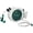Green, variant on Outsunny Retractable Hose Reel, 1/2 in x 65ft Garden Hose Reel, Green