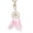 Pink, variant on Feather Dream Catcher Charm Keychain Fashion Haning Ornament Keyring Simple Pendants for Purse Bag Backpack Handbag