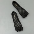 thumbnail image 4 of 2 Unids Lazo de Liencia Forma Maripoisa Bowknot Ornamento Pinza de Zapatos Negro Yuyangstore Encantos de zapatos de Bowknot, 4 of 8