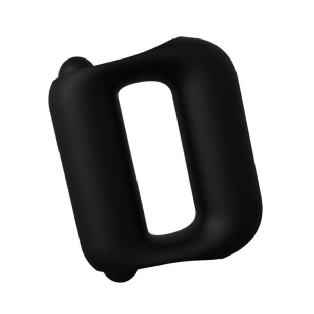 Masajeador muscular de tejido profundo con vibración, masajeador de mano para deportistas y hombres. Negro
