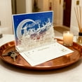 thumbnail image 7 of 3D Pop Up Christmas Cards with Double Layer Hollow Out Design,Winter Holiday Greeting Cards for Family & Friends,Winter Card, Greeting Card Winter Blessing/Party Invitation(), 7 of 7