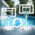thumbnail image 6 of Portable Pool Basketball Hoop Poolside, Adjustable Basketball Hoop for Kid/Adults, 6 of 9