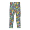 thumbnail image 4 of joogoo Girls' Leggings Bohomia Owls in Floral Yoga Pants 7-8T, 4 of 8