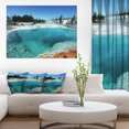 thumbnail image 1 of Fantastic Blue Yellowstone Lake - Landscape Wall Art on Canvas, 1 of 3