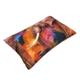 thumbnail image 3 of Bixox Oil Paintings of Elephants Printed Pillow Protector,Super Soft Ideal for Home,Guests,Rentals - 20"x30", 3 of 8