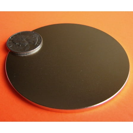 Rare Earth Magnets 3 in x 1/8 in Disc Neodymium N42