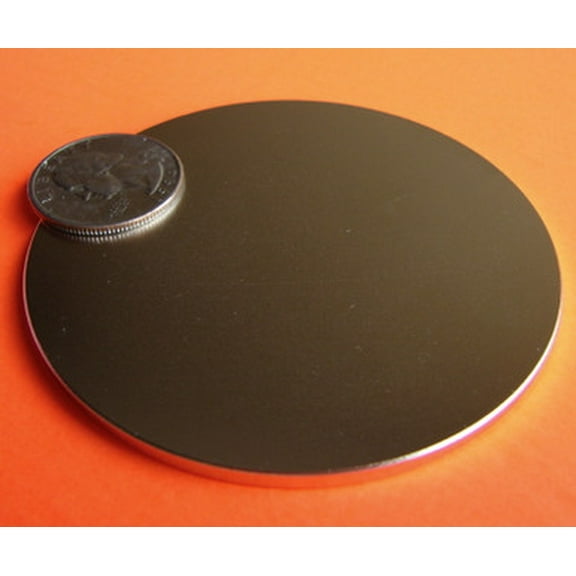 Rare Earth Magnets 3 in x 1/8 in Disc Neodymium N42