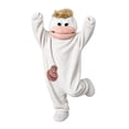 thumbnail image 3 of ZHANGDER Silly Big Mouth Monster Onesie, Cozy Plush Homewear with Shoes, 2 Years-2XL, 3 of 8