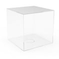 thumbnail image 3 of FixtureDisplays® 10 X 10 X 10" Acrylic Sports Display Case, Fully Assembled, Great Workmanship, Removable Riser, Basketball, Figurine, Art, Doll, Collection Case 15142, 3 of 4