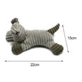 thumbnail image 3 of Squeaky Dog Toys, Soft Extra Durable Stuffed Pet Toys, Plush Corduroy Pet Toy, Squeaky Plush Dog Toy, Durable Plush Dog Toy, Chew Guard Toy, Dog Chew Toy, Cotton Rope Dog Toy, 3 of 8