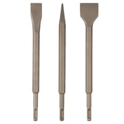 Hyper Tough SDS Plus Type Masonry Chisel Set, 3 Pieces