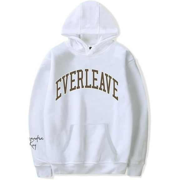 Alexandra Kay Everleave Merch Fashion Autumn/Winter Unisex Hoodie Casual Long Sleeve Large Casual Sports Tops