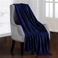 thumbnail image 4 of Levinsohn Textile Company DreamLab Acupressure 48x72 Weighted Blanket with Removable Cover Navy, 4 of 5