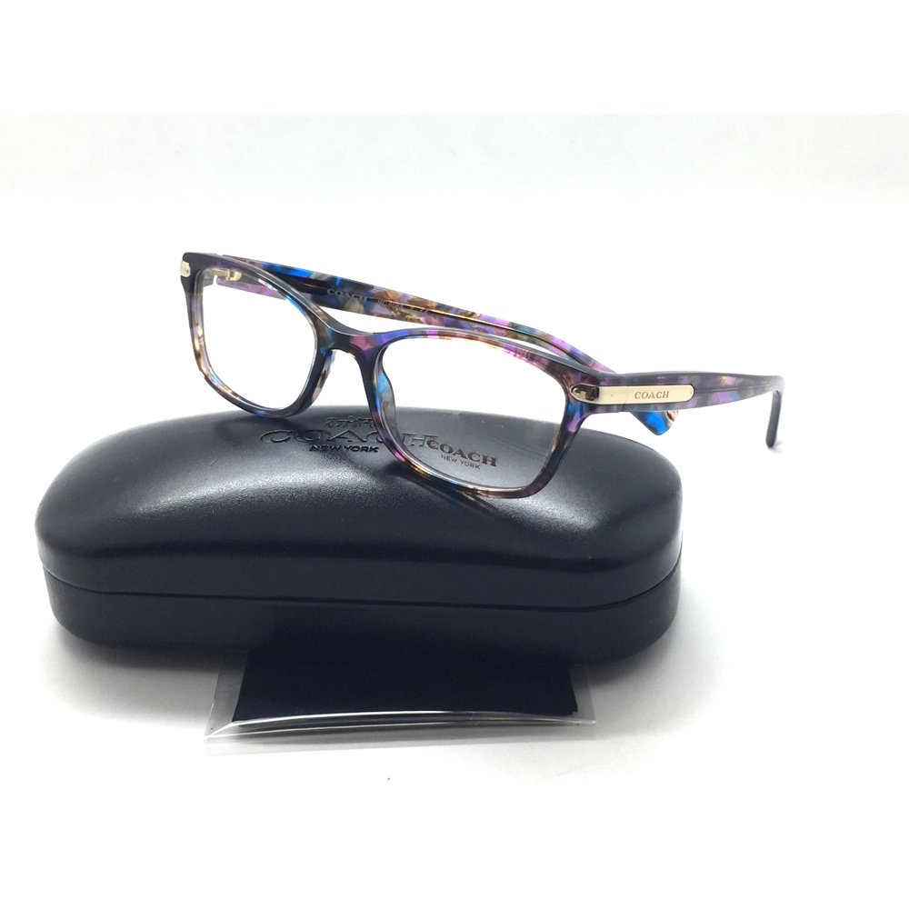 COACH EYEGLASSES HC 6065 5288 CONFETTI PURPLE 49mm AUTHENTIC Walmart