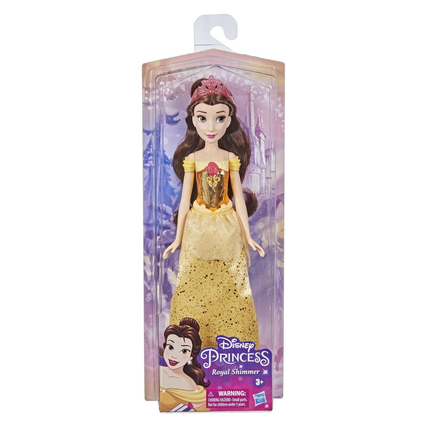 Disney Princess Royal Shimmer Belle Doll with Skirt and Accessories
