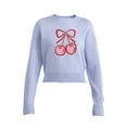 thumbnail image 5 of No Boundaries Conversational Printed Pullover with Long-Sleeves, Midweight, Women’s, 5 of 5