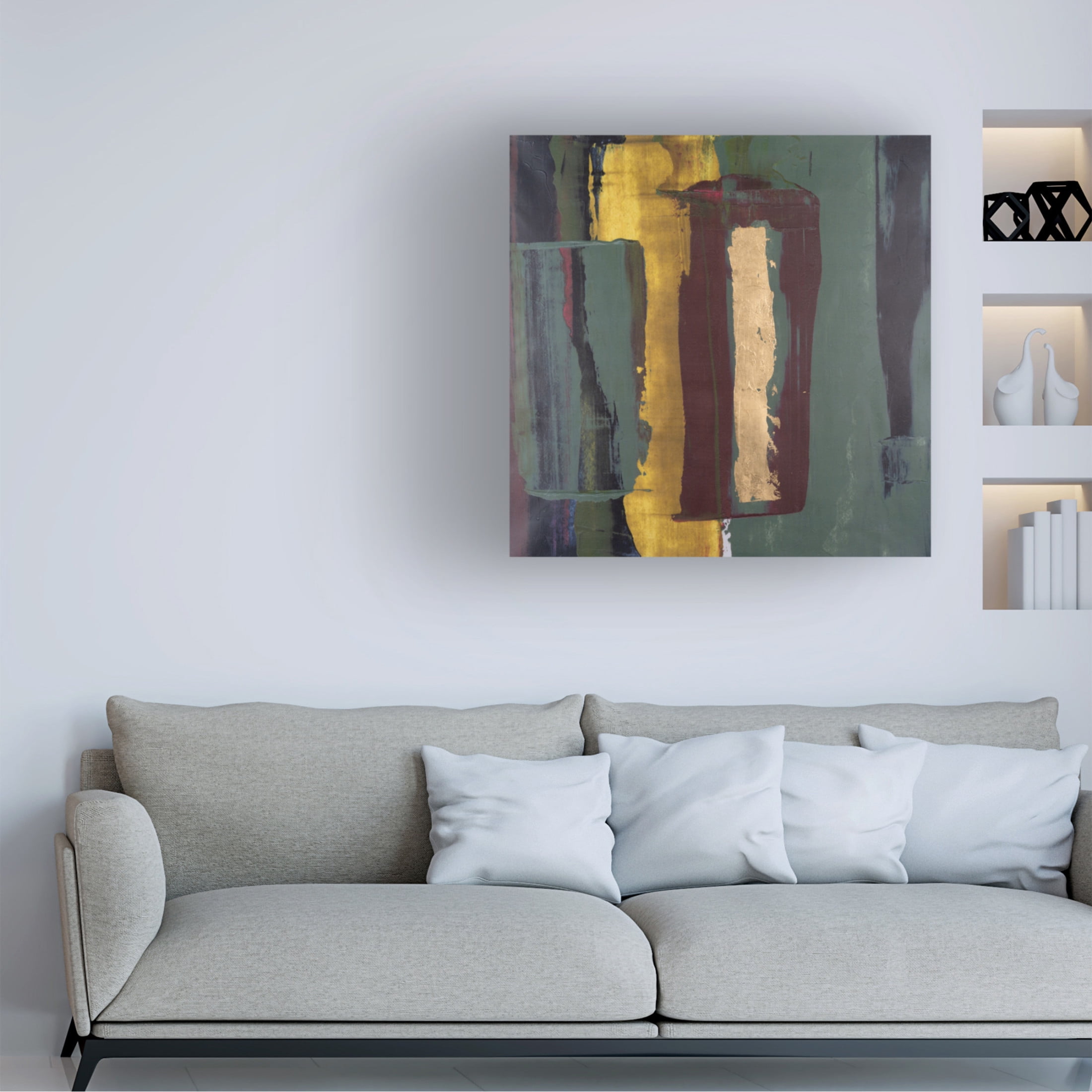 Trademark Fine Art Sharon Gordon  Equipoise II Canvas Wall Art
