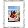 thumbnail image 1 of Vittanly 9x12 Picture Frame, Display Pictures 6x8 with Mat or 9x12 without Mat, Premium Material with Shatter Resistant Plexiglass, Photo Frame for Wall or Table Top Display, Distressed White, 1 Pack, 1 of 6