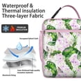 thumbnail image 2 of Hawaii style Print Insulated Lunch Bag - Leakproof Reusable Portable Cooler Tote for Adults,Work,School,Picnic,Camping|Detachable Strap,Handle,Bottle Pocket, 2 of 6