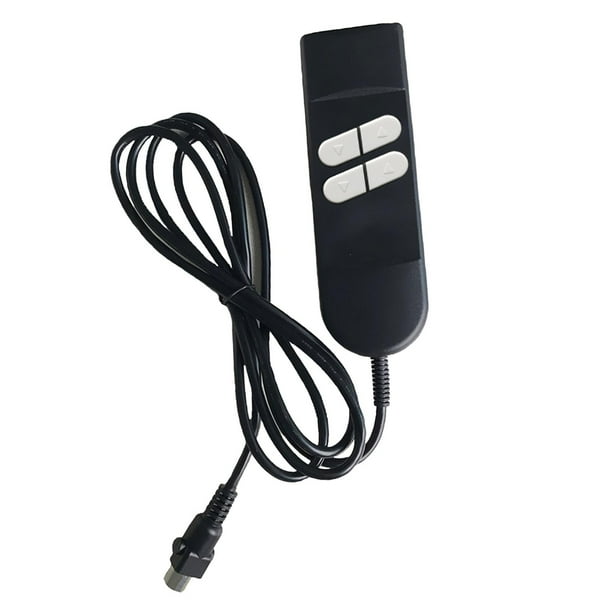 Interruptores de mobiliario universales con Control manual reclinable de 4 botones para sofás reclinables eléctricos, sillas elevadoras Macarena Controlador de sillón reclinable