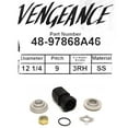 thumbnail image 5 of New Mercury Mercruiser Quicksilver Oem Part # 48-97868A46 Veng 12 1/4 X 9 R, 5 of 5