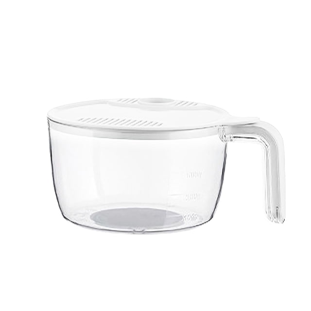 Ohufall Draining Airtight Food Storage Containers With Lids Fruit Vegetable Basket Refrigerator Freshness Container