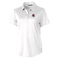 thumbnail image 2 of Women's Cutter & Buck White Cornell Big Red Prospect Textured Stretch Polo, 2 of 3