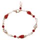 thumbnail image 3 of Pulsera de fresa de moda con colgante de fruta, pulseras elásticas apilables de cuentas, pulsera de cuentas de colores multicapa con dijes, joyería, 3 of 7