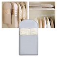 thumbnail image 2 of Peach Skin Velvet Storage Bag For Home Textile Organizing Space Saving Hanging Design Clothes Storage Container for Linen Closet Blankets Ideas Soft Storage Containers Tote for Storage with Container, 2 of 3