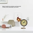 thumbnail image 3 of Fyydes European Retro Style Chicken Shaped Iron Clock Desk Table Clock Home Ornament Craft Gifts,Retro Desk Clock,Iron Clock, 3 of 8