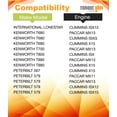 thumbnail image 5 of Cabin Filter for Kenworth Peterbilt replace FCAF1815P, LA493, LA460, 3696, 5 of 6