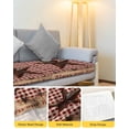 thumbnail image 4 of Country Star Farm Couch Cushion Covers Stretch, Washable Sofa Seat Covers Individual Seat Cushion Sofa Slipcovers Farmhouse Plaid Texas Vintage Fruit Couch Cover Furniture Protector M-1PCS, 4 of 7