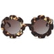 thumbnail image 3 of Gafas de sol redondas con flores para niñas, bonitas gafas de playa retro, 3 of 3