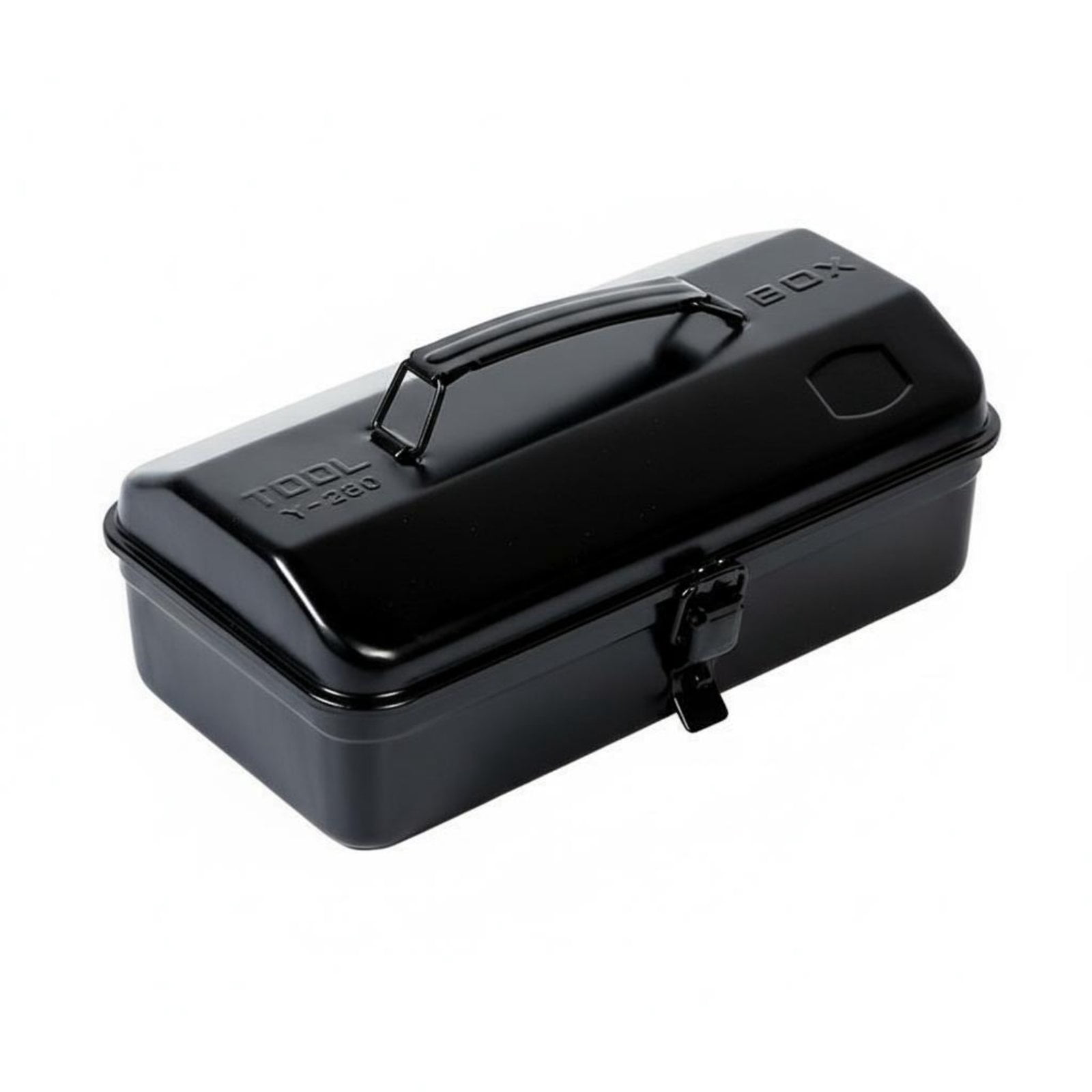 predolo Metal Toolbox Multi-Purpose Metal Tool Storage Heavy Duty Portable Tool Chest for DIY Enthusiasts, Mechanics, Car, Garage, Job Site, Black, 280