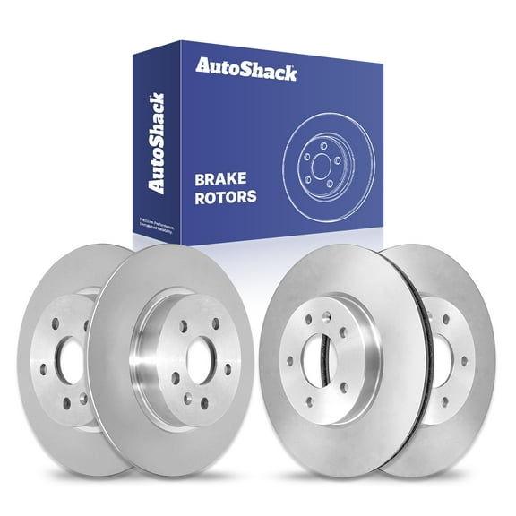 AutoShack Front & Rear Brake Rotors | Replacement For 2012-2016 Buick LaCrosse 2017 Regal 2016 Chevrolet Malibu Limited 2.0L 2.4L 2.5L 3.6L V6 AWD FWD | 4-PC Set