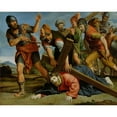 thumbnail image 3 of Domenichino 18x15 Black Modern Framed Museum Art Print Titled - The Way to Calvary, 3 of 5
