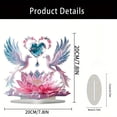 thumbnail image 3 of Zzbeans Acrylic Flower Decor, Elegant Acrylic Home Decorations, Decorative Items for Living Room Bedroom Office Gift, 3 of 7