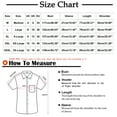thumbnail image 3 of EOYWHK Sleeveless Shirts for Men Men Casual Fashion Whole Colored Turn-down Collar Button Long Sleeve Business Shirt Blouse Winter, 3 of 6