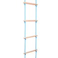 thumbnail image 4 of LOVEVER Wood Rope Ladder for Children Outdoor Climbing Frame and Tree House, 4 of 8