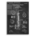thumbnail image 1 of Epic Art 'Alcohol Still Blueprint Patent Chalkboard,' Acrylic Glass Wall Art, 12"x16", 1 of 2