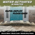 thumbnail image 4 of Flood Hero Water Activated Sandbags for Flooding- 6 Pack Bag Barriers of Sand Gel, 4 of 6