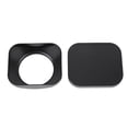 thumbnail image 2 of Camera Lens Hood Aluminium Alloy Accurate CNC Fine Processing Lens Hood Shade Protector with Cap, 2 of 7