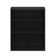 thumbnail image 3 of Pemberly Row Contemporary 3-Tier Display Bookcase in Black Oak, 3 of 6