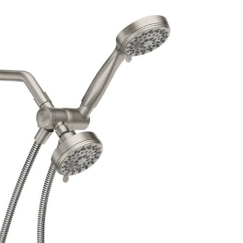 Moen 20016 Ignite Multi Function Shower Head And Hand Nickel Com Moen 20016 Ignite Multi Function Shower, Moen Shower Arm Diverter