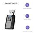 thumbnail image 3 of Auriculares Música Audio Transmisor Receptor Jack Manos Libres Hifi Auriculares Adaptador Gaming Pantalla Led Tv Laptop Hogar Coche Monstrate EL010320-00, 3 of 5